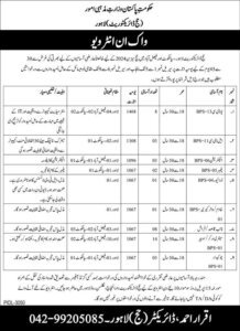 Walk-in-Interview Directorate of Hajj